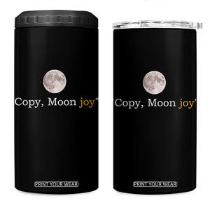 Copy Moon Joy Space Minimalist 4 in 1 Can Cooler Tumbler 2026 Lunar Mission Success TS02 One Size: 16 oz Black Print Your Wear