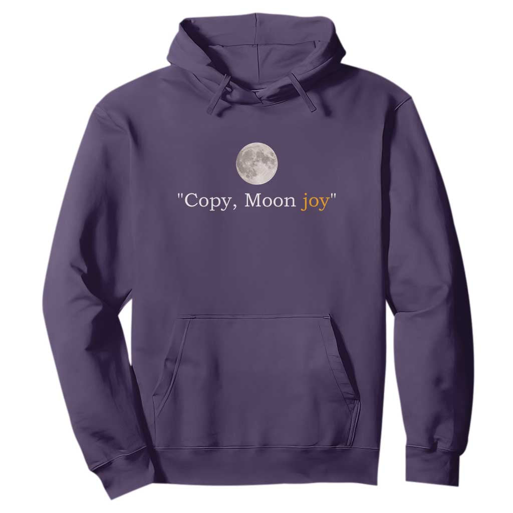 Copy Moon Joy Space Minimalist Hoodie 2026 Lunar Mission Success TS02 Purple Print Your Wear