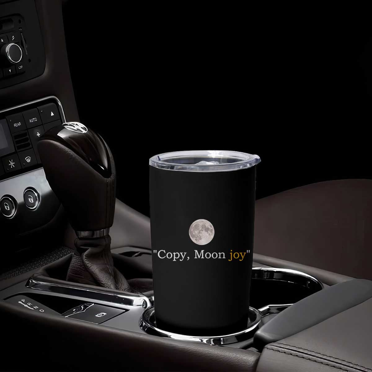 Copy Moon Joy Space Minimalist Tumbler Cup 2026 Lunar Mission Success TS02 Print Your Wear