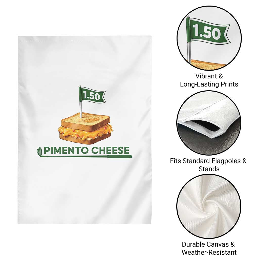 Legendary Pimento Cheese Sandwich Golf Snack Garden Flag Funny Georgia Southern Golfing Traditions Fan Humor TS02 Print Your Wear