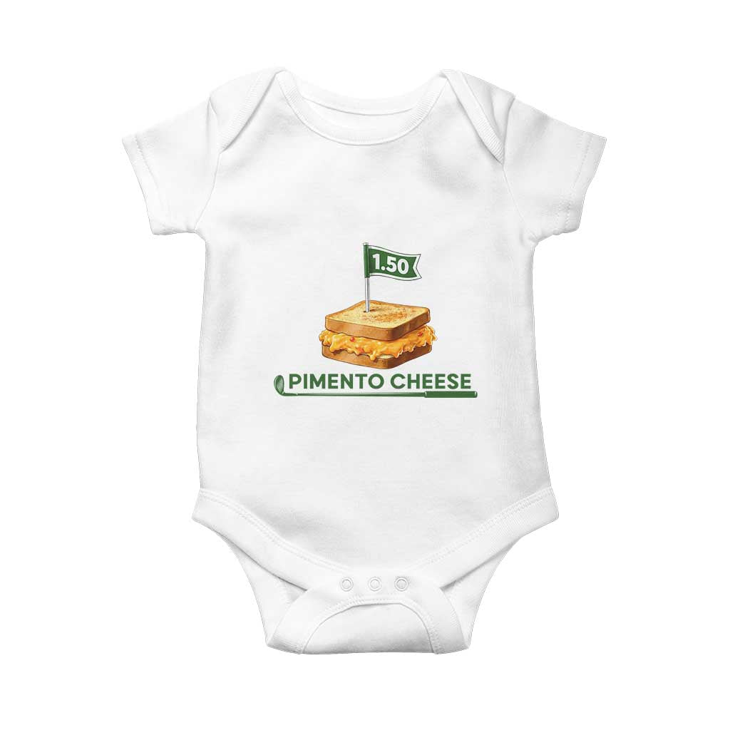 Legendary Pimento Cheese Sandwich Golf Snack Baby Onesie Funny Georgia Southern Golfing Traditions Fan Humor TS02 White Print Your Wear