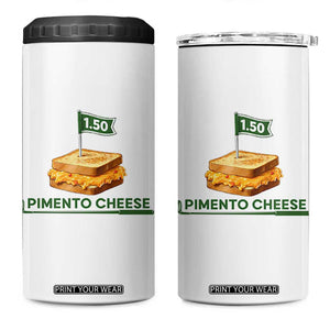 Legendary Pimento Cheese Sandwich Golf Snack 4 in 1 Can Cooler Tumbler Funny Georgia Southern Golfing Traditions Fan Humor TS02 One Size: 16 oz White Print Your Wear