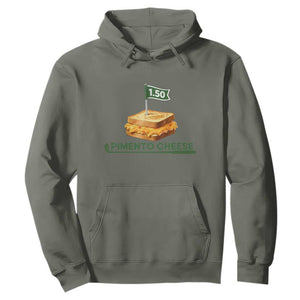 Legendary Pimento Cheese Sandwich Golf Snack Hoodie Funny Georgia Southern Golfing Traditions Fan Humor TS02 Military Green Print Your Wear