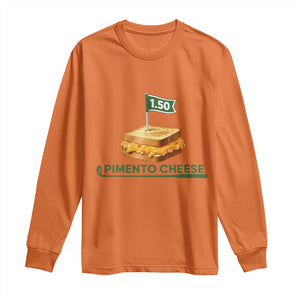 Legendary Pimento Cheese Sandwich Golf Snack Long Sleeve Shirt Funny Georgia Southern Golfing Traditions Fan Humor TS02 Orange Print Your Wear