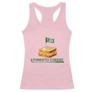 Legendary Pimento Cheese Sandwich Golf Snack Racerback Tank Top Funny Georgia Southern Golfing Traditions Fan Humor TS02 Light Pink Print Your Wear