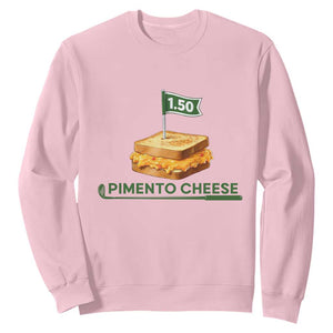Legendary Pimento Cheese Sandwich Golf Snack Sweatshirt Funny Georgia Southern Golfing Traditions Fan Humor TS02 Light Pink Print Your Wear