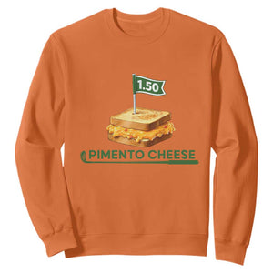 Legendary Pimento Cheese Sandwich Golf Snack Sweatshirt Funny Georgia Southern Golfing Traditions Fan Humor TS02 Orange Print Your Wear