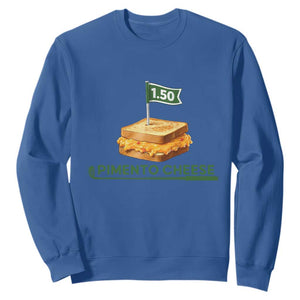 Legendary Pimento Cheese Sandwich Golf Snack Sweatshirt Funny Georgia Southern Golfing Traditions Fan Humor TS02 Royal Blue Print Your Wear