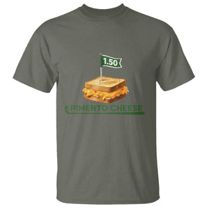 Legendary Pimento Cheese Sandwich Golf Snack T Shirt Funny Georgia Southern Golfing Traditions Fan Humor TS02 Military Green Print Your Wear