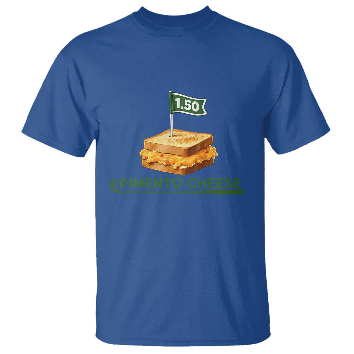 Legendary Pimento Cheese Sandwich Golf Snack T Shirt Funny Georgia Southern Golfing Traditions Fan Humor TS02 Royal Blue Print Your Wear