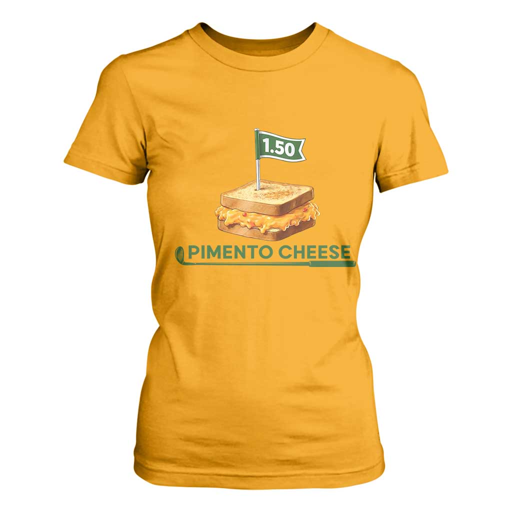 Legendary Pimento Cheese Sandwich Golf Snack T Shirt For Women Funny Georgia Southern Golfing Traditions Fan Humor TS02 Gold Print Your Wear