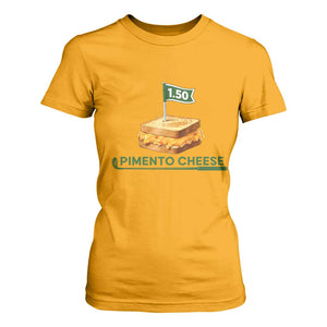 Legendary Pimento Cheese Sandwich Golf Snack T Shirt For Women Funny Georgia Southern Golfing Traditions Fan Humor TS02 Gold Print Your Wear