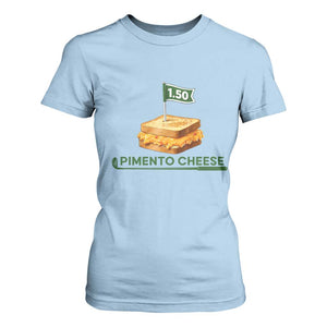 Legendary Pimento Cheese Sandwich Golf Snack T Shirt For Women Funny Georgia Southern Golfing Traditions Fan Humor TS02 Light Blue Print Your Wear
