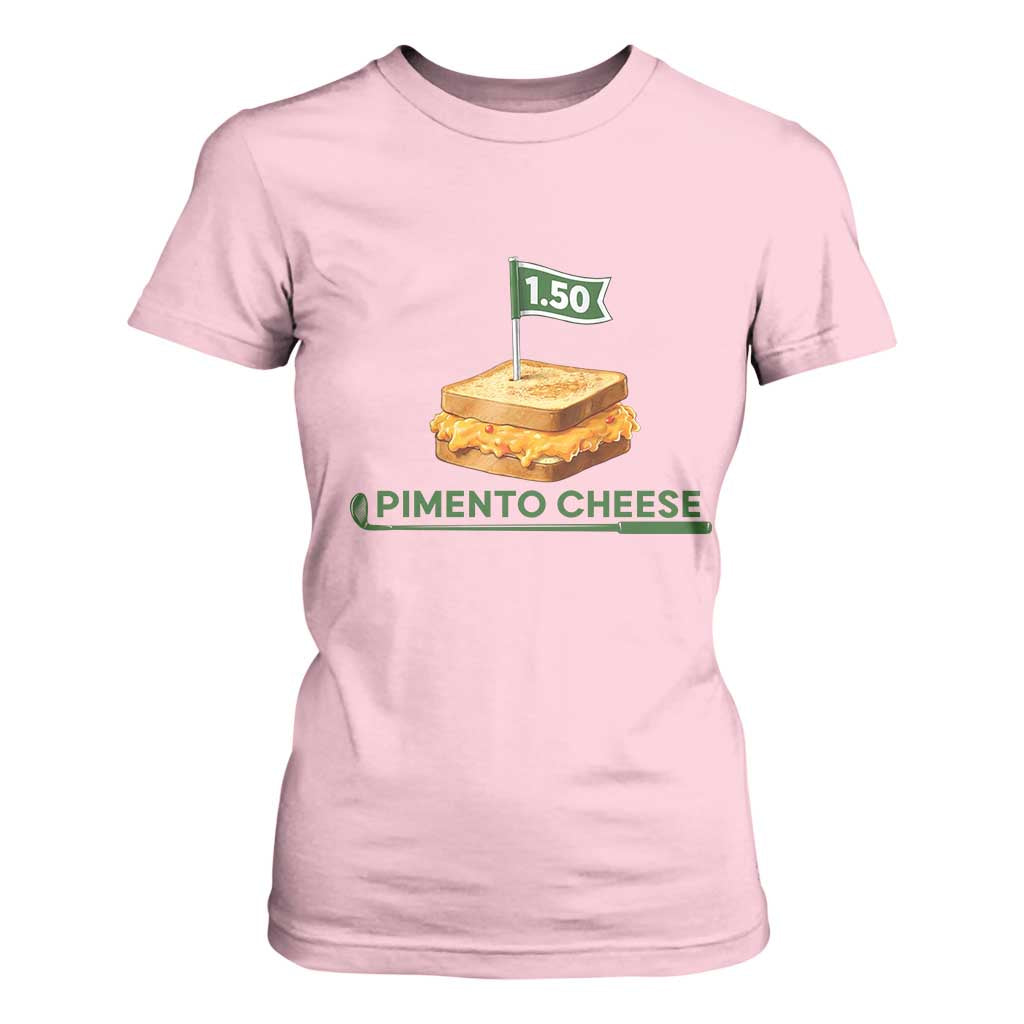 Legendary Pimento Cheese Sandwich Golf Snack T Shirt For Women Funny Georgia Southern Golfing Traditions Fan Humor TS02 Light Pink Print Your Wear