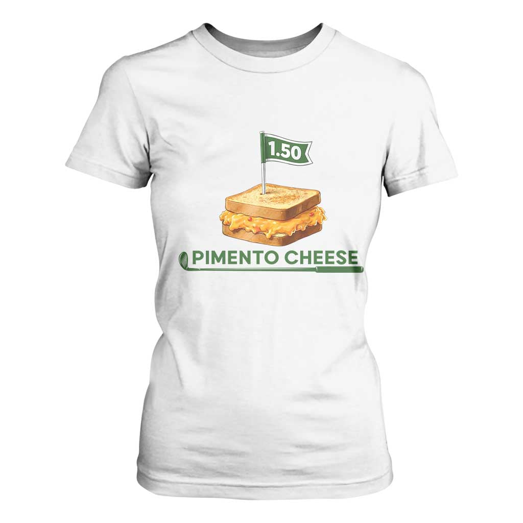 Legendary Pimento Cheese Sandwich Golf Snack T Shirt For Women Funny Georgia Southern Golfing Traditions Fan Humor TS02 White Print Your Wear