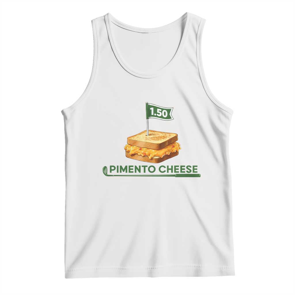Legendary Pimento Cheese Sandwich Golf Snack Tank Top Funny Georgia Southern Golfing Traditions Fan Humor TS02 White Print Your Wear