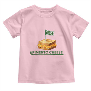 Legendary Pimento Cheese Sandwich Golf Snack Toddler T Shirt Funny Georgia Southern Golfing Traditions Fan Humor TS02 Light Pink Print Your Wear