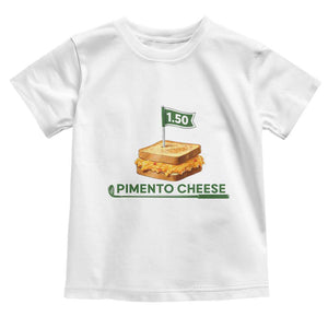 Legendary Pimento Cheese Sandwich Golf Snack Toddler T Shirt Funny Georgia Southern Golfing Traditions Fan Humor TS02 White Print Your Wear