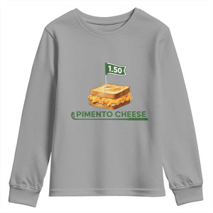 Legendary Pimento Cheese Sandwich Golf Snack Youth Sweatshirt Funny Georgia Southern Golfing Traditions Fan Humor TS02 Sport Gray Print Your Wear