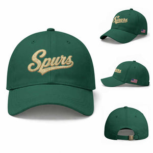 Vintage Spurs Name Script Baseball Cap for Sports Fan