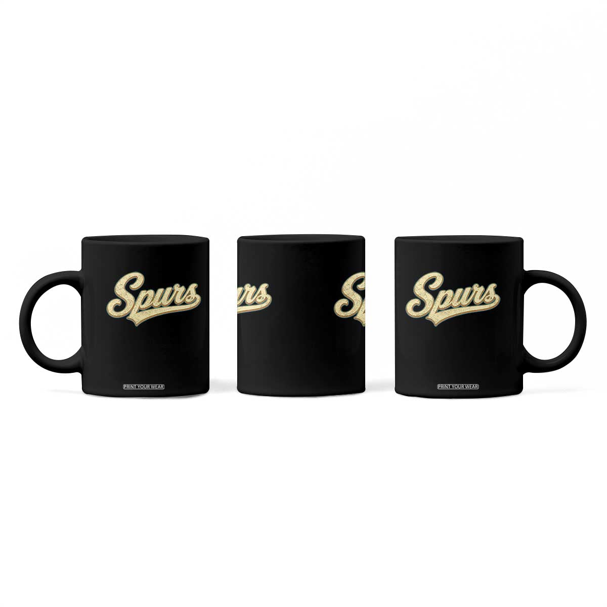 Vintage Spurs Name Script Coffee Mug for Sports Fan TS02 Print Your Wear