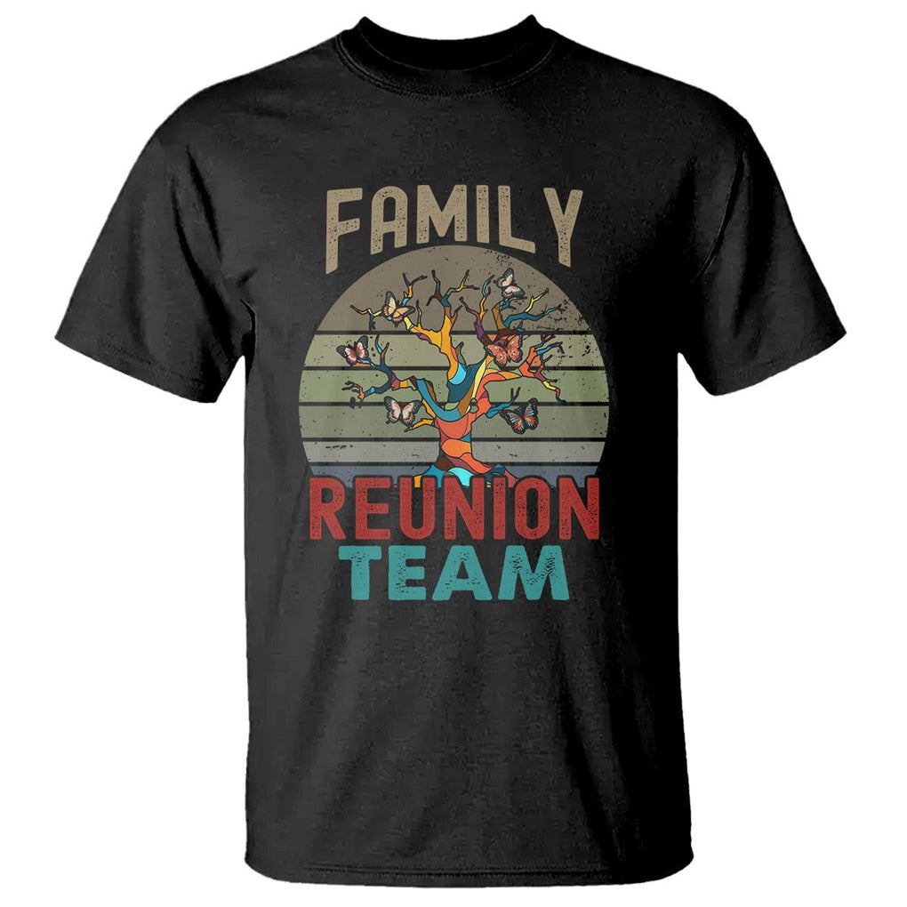 Family Reunion T Shirt Family Reunion Team TS02 Black Printyourwear