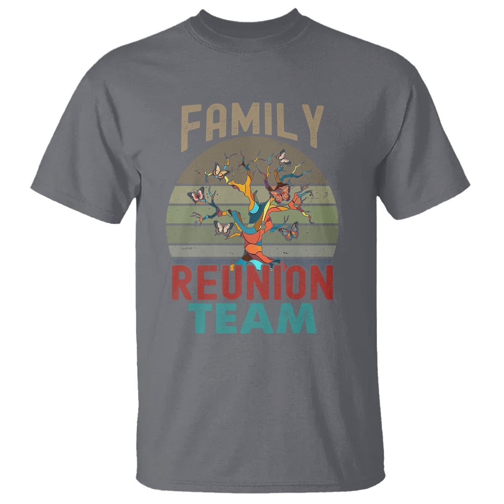 Family Reunion T Shirt Family Reunion Team TS02 Charcoal Printyourwear