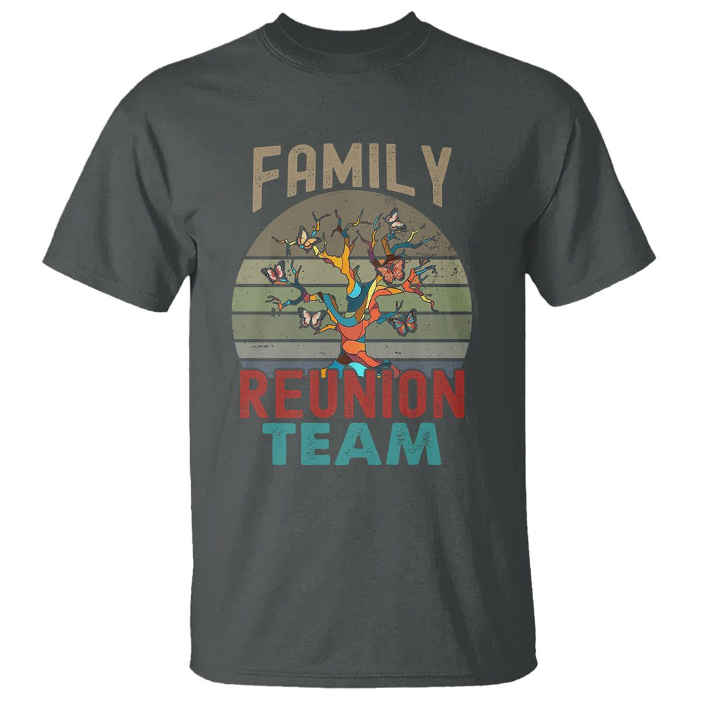 Family Reunion T Shirt Family Reunion Team TS02 Dark Heather Printyourwear