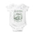 Alligators for Human Rights Baby Onesie Save Everglades Alcatraz TS02 White Print Your Wear