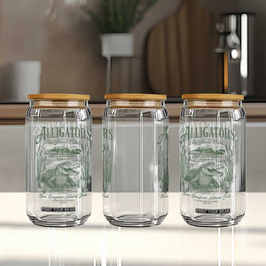 Alligators for Human Rights Glass Can Save Everglades Alcatraz TS02 Print Your Wear