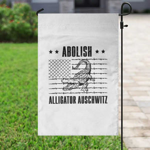 Abolish Alligator Prison Garden Flag Stop Alcatraz Sace Everglades TS02 Print Your Wear