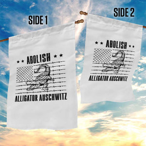 Abolish Alligator Prison Garden Flag Stop Alcatraz Sace Everglades TS02 Print Your Wear