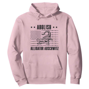 Abolish Alligator Prison Hoodie Stop Alcatraz Sace Everglades TS02 Light Pink Print Your Wear