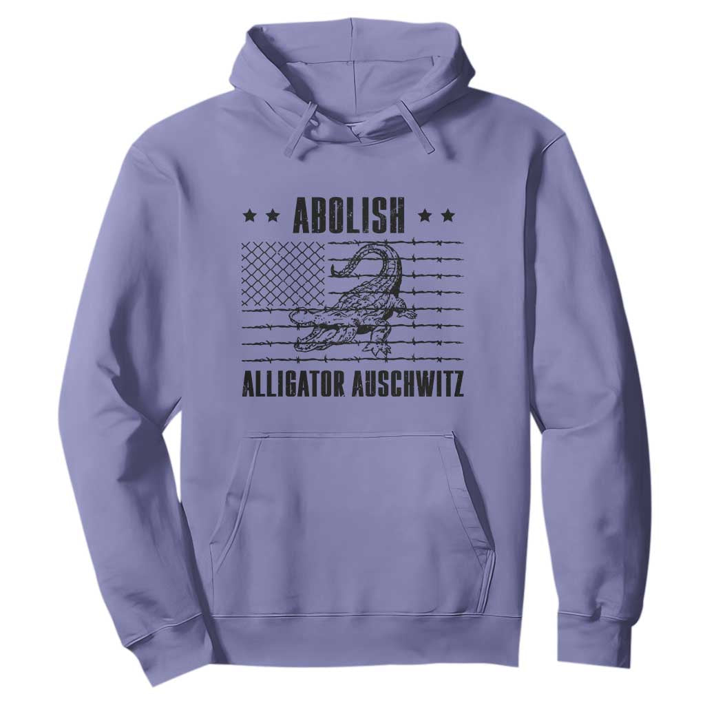 Abolish Alligator Prison Hoodie Stop Alcatraz Sace Everglades TS02 Violet Print Your Wear