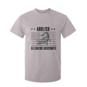 Abolish Alligator Prison T Shirt For Kid Stop Alcatraz Sace Everglades TS02 Ice Gray Print Your Wear