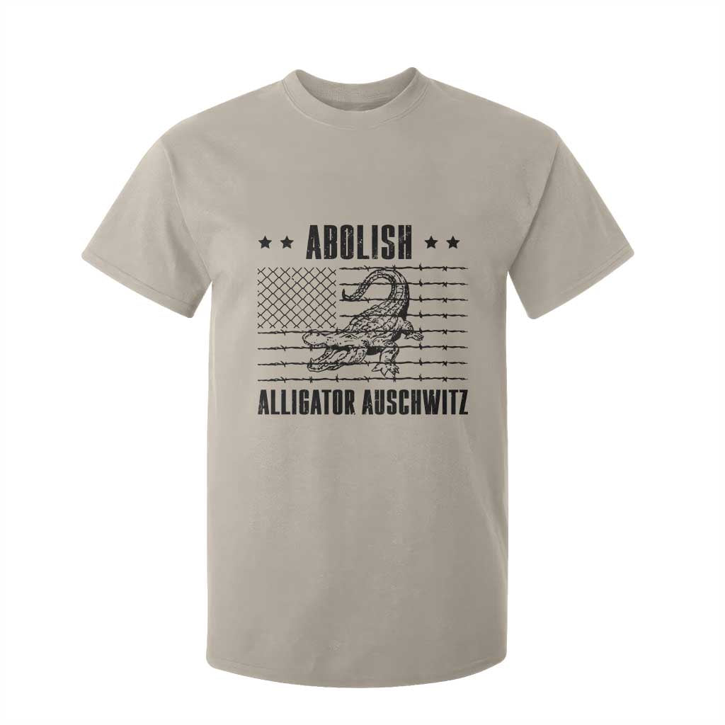 Abolish Alligator Prison T Shirt For Kid Stop Alcatraz Sace Everglades TS02 Sand Print Your Wear
