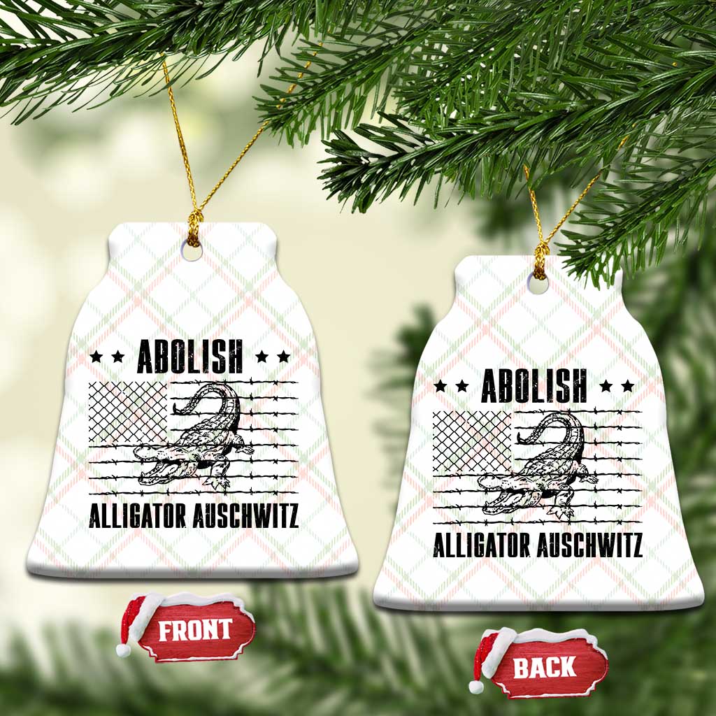 Abolish Alligator Prison Ceramic Ornament Stop Alcatraz Sace Everglades TS02 Print Your Wear
