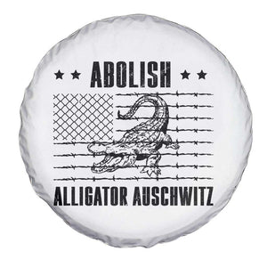 Abolish Alligator Prison Spare Tire Cover Stop Alcatraz Sace Everglades TS02 Print Your Wear