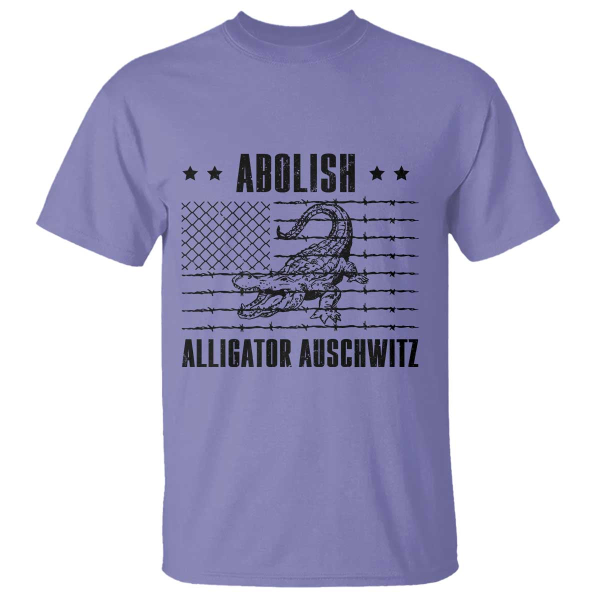 Abolish Alligator Prison T Shirt Stop Alcatraz Sace Everglades TS02 Violet Print Your Wear
