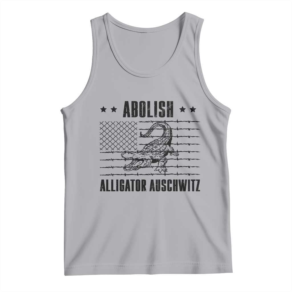 Abolish Alligator Prison Tank Top Stop Alcatraz Sace Everglades TS02 Athletic Heather Print Your Wear
