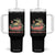 Funny Tropical Alligator Tumbler With Handle Everglades Florida FL Summer Vibe TS02 One Size: 40 oz Black Print Your Wear