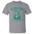 Alligators Against Alcatraz T Shirt Everglades Florida for Human Rights TS02 Sport Gray Print Your Wear