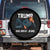 Funny Trump Has Great Jeans Spare Tire Cover Model Posing Parody Denim TS02 No hole Black Print Your Wear