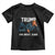 Funny Trump Has Great Jeans Toddler T Shirt Model Posing Parody Denim TS02 Black Print Your Wear