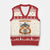 Cute Gilmore Ghouls Halloween Ghost V-Neck Knit Sweater Vest Cozy Fall Aesthetic with Pumpkin Spice and Books TS02 Beige Red Print Your Wear