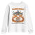 Cute Gilmore Ghouls Halloween Ghost Youth Sweatshirt Cozy Fall Aesthetic with Pumpkin Spice and Books TS02 White Print Your Wear