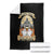 Gilmore Ghouls Halloween Ghost Throw Blanket Cute Couple Spooky Boo with Fall Gazebo TS02 Black Print Your Wear