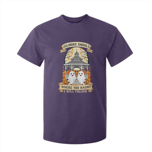 Gilmore Ghouls Halloween Ghost T Shirt For Kid Cute Couple Spooky Boo with Fall Gazebo TS02 Purple Print Your Wear