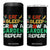 Eat Sleep Grow a Garden Repeat 4 in 1 Can Cooler Tumbler Funny Gamer-Inspired Gardening Gift for Plant Lovers TS02 One Size: 16 oz Black Print Your Wear