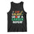Eat Sleep Grow a Garden Repeat Tank Top Funny Gamer-Inspired Gardening Gift for Plant Lovers TS02 Black Print Your Wear